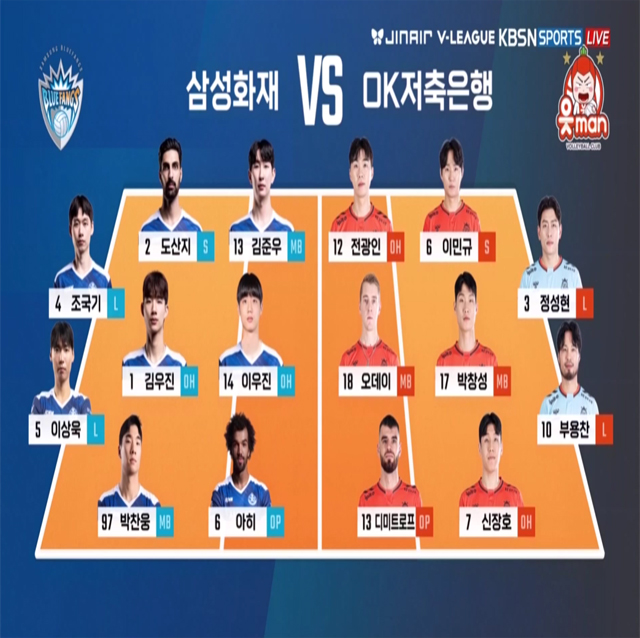 [25-26 V리그 12월 26일] vs 삼성화재 하이라이트 영상